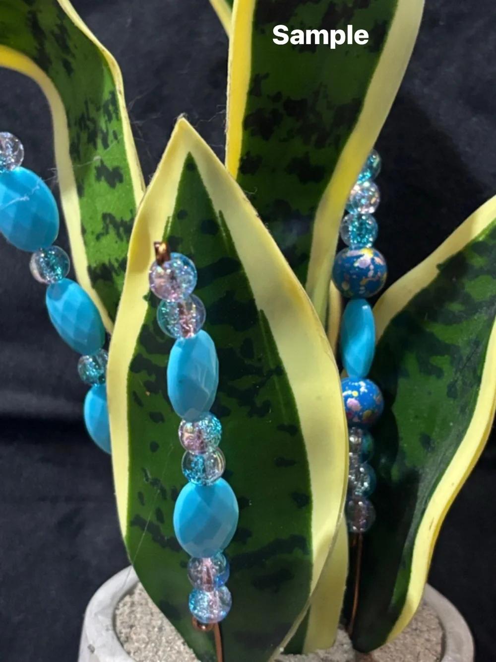 KB houseplant jewelry plant stakes indoor plant accents plant lover unique gift